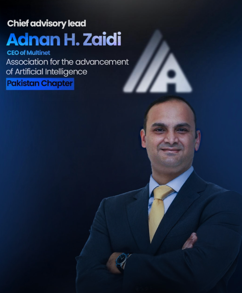 Portrait of Adnan H. Zaidi, Chief Advisory Lead (CEO of Multinet)