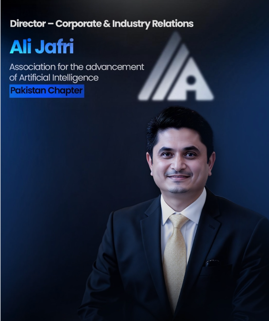 Portrait of Ali Jafri, Director – Corporate & Industry Relations