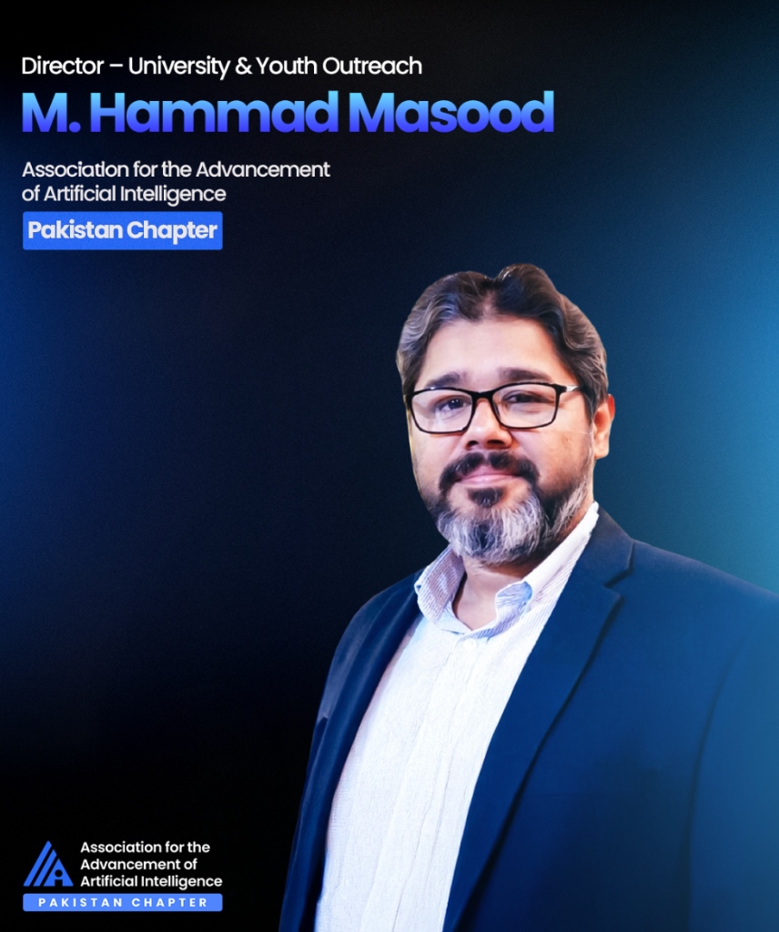 Portrait of M. Hammad Masood, Director – University & Youth Outreach