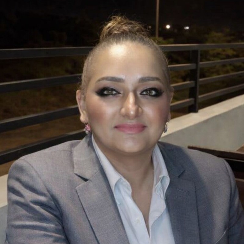 Portrait of Saba Mughal, Co-Chair