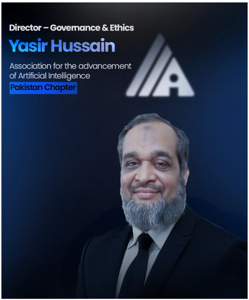 Portrait of Yasir Hussain, Director – Governance & Ethics